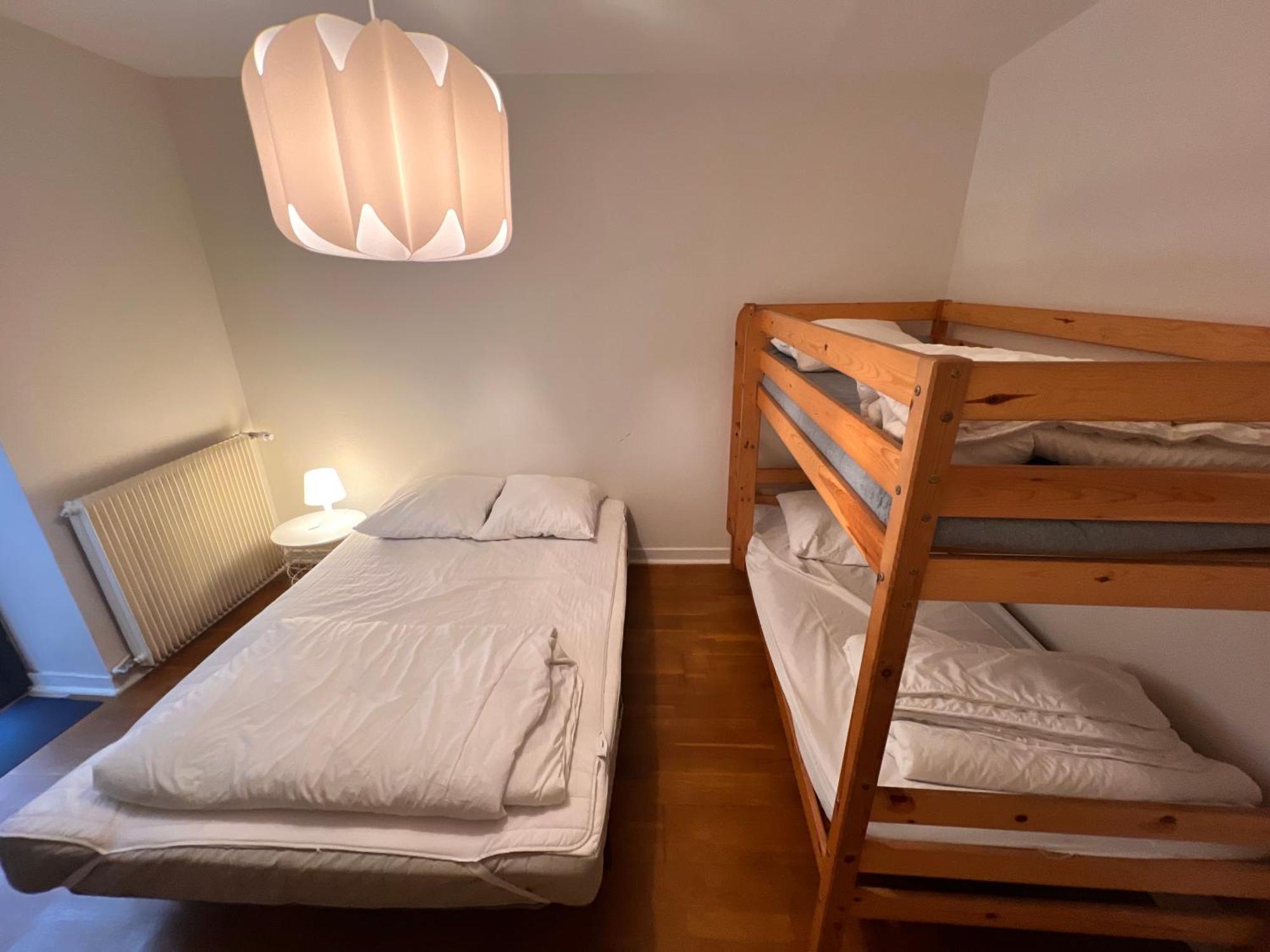 Appartement Rdc 9 Personnes, 2 Chambres, Wifi, Proche Du Centre La Bourboule Luaran gambar